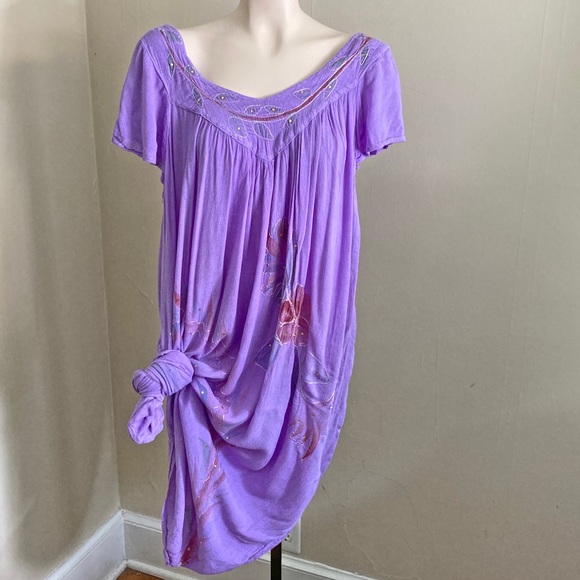 oversized beach dress